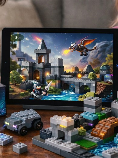 🚀 Introducing **Holo-Bricks™ — where physical creativity meets living digital worlds.** For years, technology has pushed us toward screens — tapping, swiping, and watching. But what if the future of innovation wasn’t about replacing hands-on creativity… but amplifying it? Holo-Bricks™ is a hybrid reality construction system designed to transform how we build, learn, and imagine. Children (and adults) construct with real physical blocks, and through augmented reality their creations come alive —