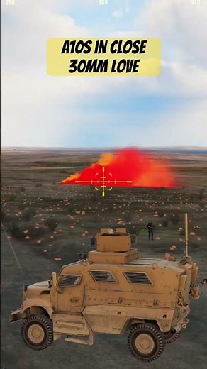 JTAC observes A10 30 effects #militarysimulation #jtac #dcsworld #gaming #simulator