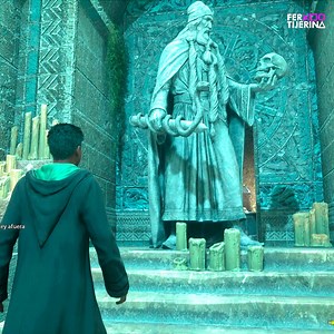 Así es la sala común de Slytherin en Hogwarts Legacy ⚡🧙‍♂️ | Fer Tijerina