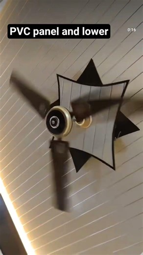 PVC panel and wooden ceiling and flooring