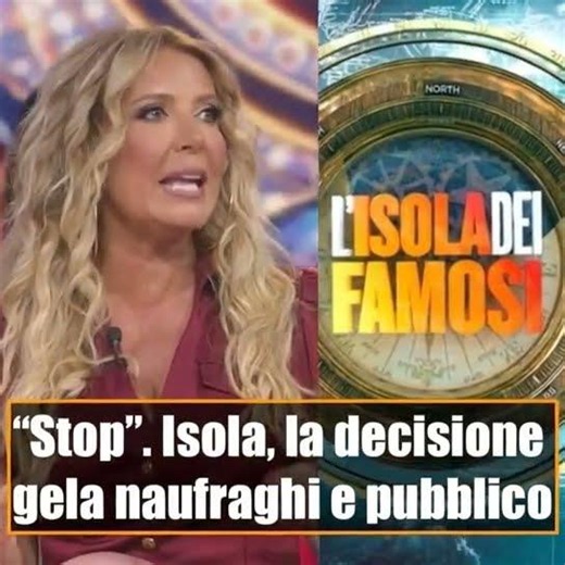 Earthquake in the Philippines and Isola dei Famosi, the announcement from Selvaggia Lucarelli #is...