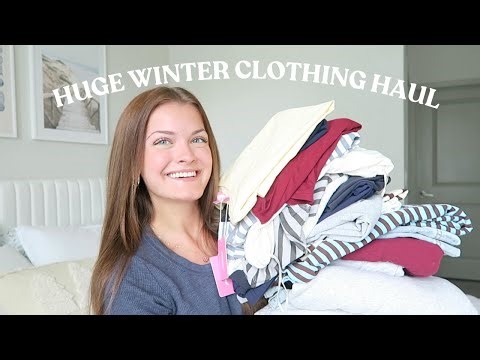 Huge Winter Try On Clothing Haul - Princess Polly, Edikted, Abercrombie & Pacsun