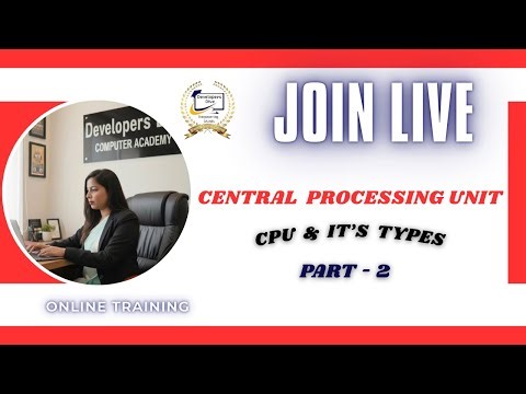 🔴 LIVE | CPU Complete Chapter | Part -2 | Computer Science | Developers Dive