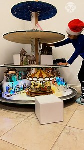 63K views · 141 reactions | Creative Christmas village tree | Crafty Panda | Facebook