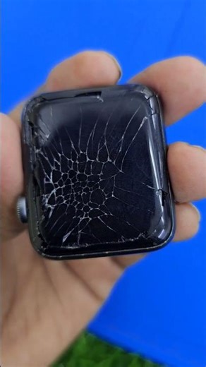 iwatch display glass broken replacement done. 👍 #shortsvideo