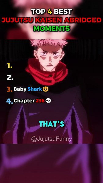 Best JJK Abridged Moments!