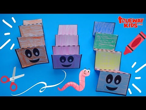 Easy Worm craft for kids