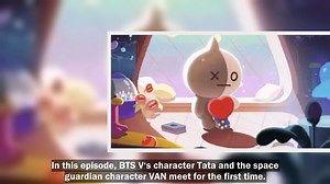 BTS V’s BT21 Character Tata Is Just As UWU As V Himself In This New Animation