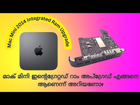 Mac Mini 2014 Onboard Memory (Ram)Upgrade.