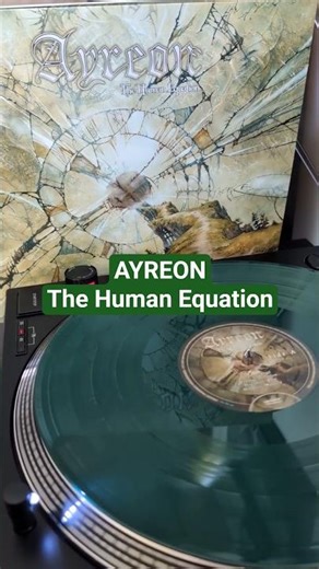 AYREON - The Human Equation 🎸 20th Anniversary Green #vinyl