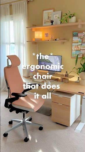 my ergonomic chair that does it all: gesture chair from steelcase #shorts
