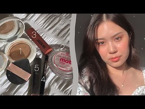 SIMPLE SPRING MAKEUP USING ONLY 5 PRODUCTS 🌸