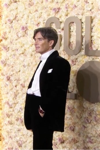 Cillian Murphy at the Golden Globes