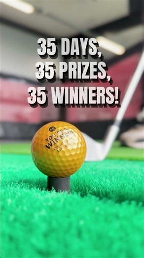 Golden Ball Prize Drop at World of Golf London