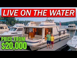 6 Cheap Houseboats Everyone Overlooks (But They're the Cheapest Waterfront in America)