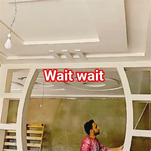 TV Wall POP Panel Design Idea