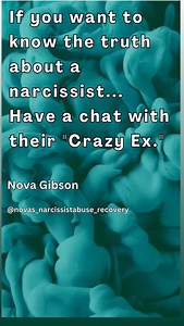 Their exes are always CRAZY! What is with that? Hmmm. Ever noticed how every narcissist seems to have a “crazy ex”? You know, the one they claim was “obsessed,” “unstable,” or “ruined their life”? But what if I told you that the so-called “crazy ex” might actually tell the truth about who the narcissist really is? The narcissist will rewrite history to make themselves the victim. They always seem to have a horror story about their ex. But the one they smeared, discarded, and labeled as “nuts”—is