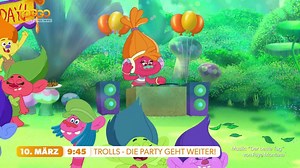 Die Trolls kommen endich ins Fernsehen! Noch 3 Tage! Die neue Serie startet am Samstag um 09:45 Uhr. Danach immer samstags und sonntags um 09:45 Uhr. | Trolls Filme