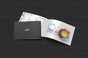 Menu Book Design for Sketch Coffeeshop - Ayman Hussain