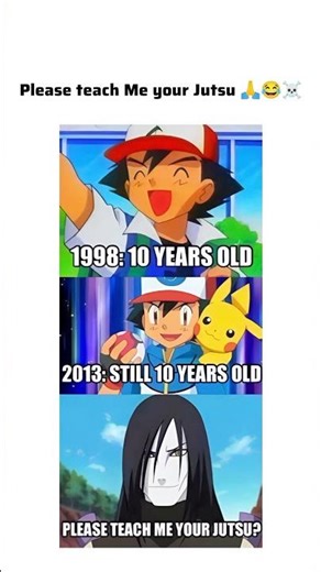 please teach me your jutsu 🙏😂☠️ #pokemon #shorts