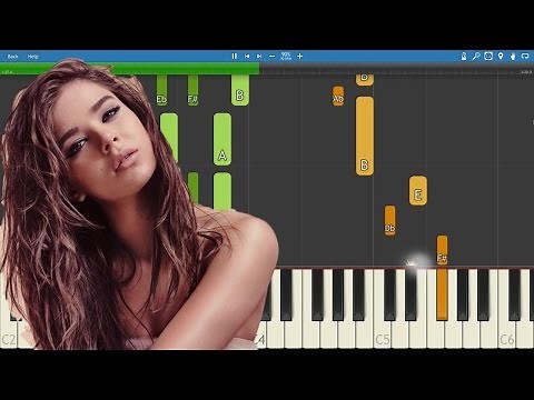 Hailee Steinfeld ft. Grey & Zedd - Starving - Piano Tutorial