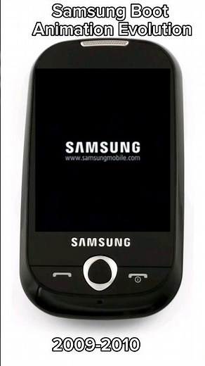 Samsung Boot Animation Evolution #evolution #samsung #startup