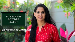 8.1K views · 229 reactions | Many people use talcum powder, but is it really safe to do so? | Dr. Arpitha Komanapalli | Facebook