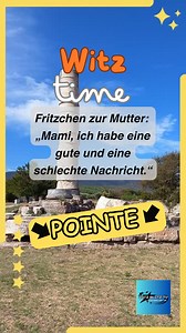 Fritzchen zur Mutter: Mami! WITZ DES TAGES Lustiges zum Lachen #witze #Mami #lustig #spaß #frau | Jörg Becker