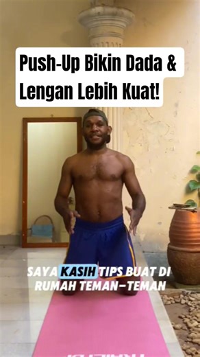 Push-Up Bikin Dada & Lengan Lebih Kuat! (Workout)