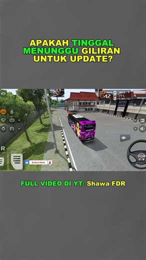 😱BUSSIN UPDATE NIH! TAPI KOK ADA YANG ANEH?👀 | #bussid #update #shorts