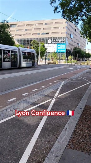 Lyon France walking tour Confluence 🇫🇷 #travel #france #lyon