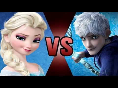 Elsa vs Jack Frost: Battle of Power