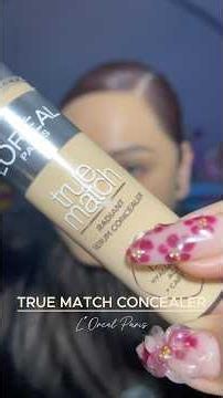 TRUE MATCH CONCEALER✨ #loreal #lorealparis #truematch