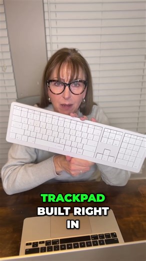Keyboard with Built-in Trackpad: Game Changer! #shorts