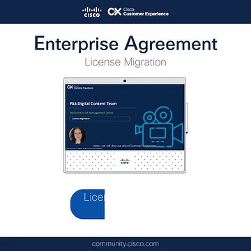 Onboarding Enterprise Agreement (#CiscoEA)? The Portfolio Activation...