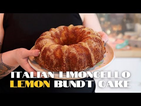 Easy Italian Limoncello Bundt Cake Recipe | How to Make the Best Lemon Cake | At Home with Mama Mila