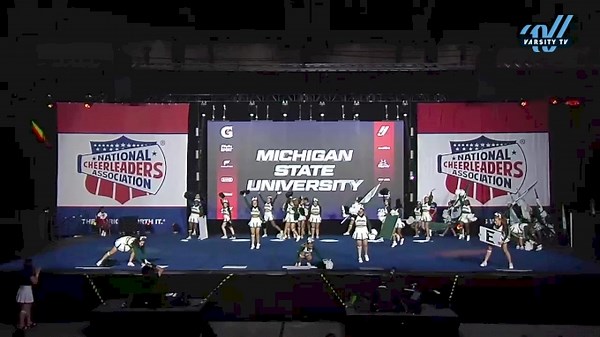 Michigan State All-Girl Cheer [2025 Cheer Spirit Rally Division IA Prelims] 2025 NCA & NDA College Nationals