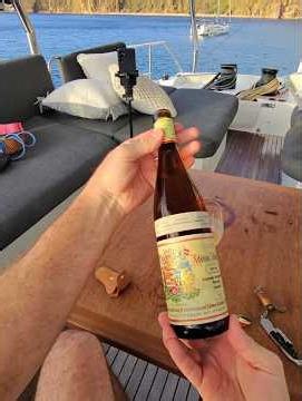 Opening Yacht Side 1983 Schloss Schonborn Auslese Riesling #fyp #fypシ #trending #viral #explore