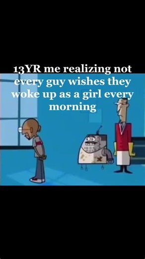 The fact that various cartoons with gender bender episodes were what made me question my gender identity is crazy #transfem #real #trans #estrogen #fyp #mtf #clonehigh #gandhi