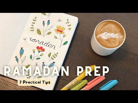 Ramadan Preparation 🌱 | 7 Practical Tips