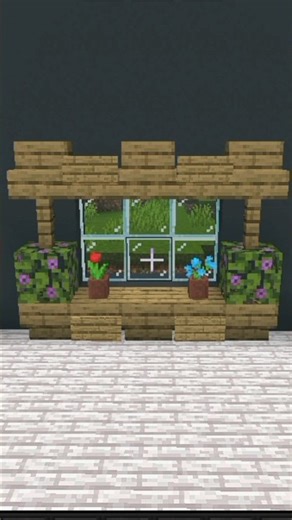 Minecraft window design