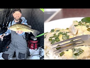Cold Water Largemouth Bass - Catch, Clean & Cook (my favorite baked fish recipe!)