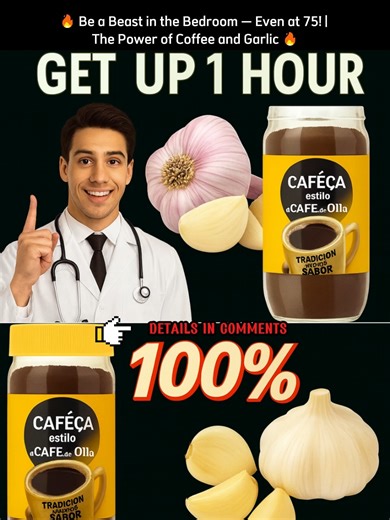 🔥 Be a Beast in the Bedroom — Even at 75! | The Power of Coffee and Garlic 🔥 To keep receiving my recipes, you just have to say one thing… Thank you! | Clean Life Hacks