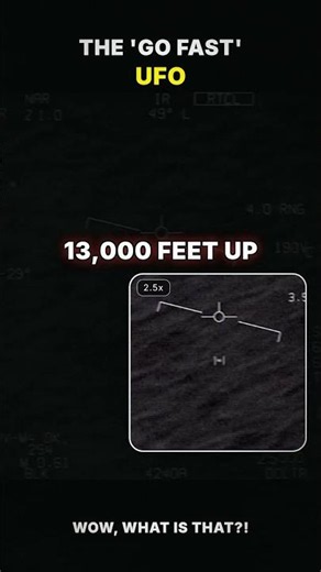 The UFO That Looked Too Fast — Navy's GOFAST Video 🛸