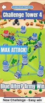 Challenge Tower Level 4 Tower War - Tactical Conquest | Latest Level