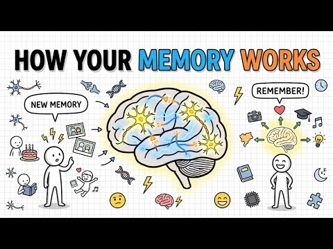 How Are Memories Stored Inside Your Brain? | The Science of Memory Explained 🧠