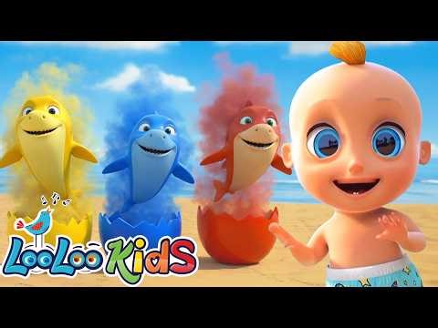 Baby Shark Surprise Eggs 2 🥚 Learn Colors with Johny - Nursery Rhymes & Kids Songs