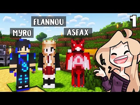 🌴 Nos DEBUTS en SURVIE 1.21 sur MINECRAFT avec ‪@Myrolame‬ et ‪@Asfax‬ pour les VACANCES !!