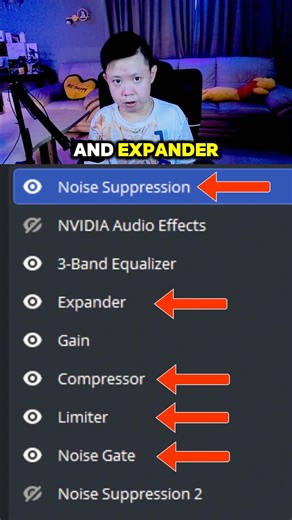 This Audio Trick Makes Streamers Sound Pro 🎤 #obs #streamingtips #shorts