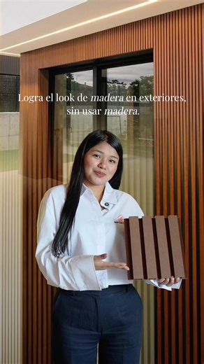 WPC de Exterior: Acabado en Madera Duradero